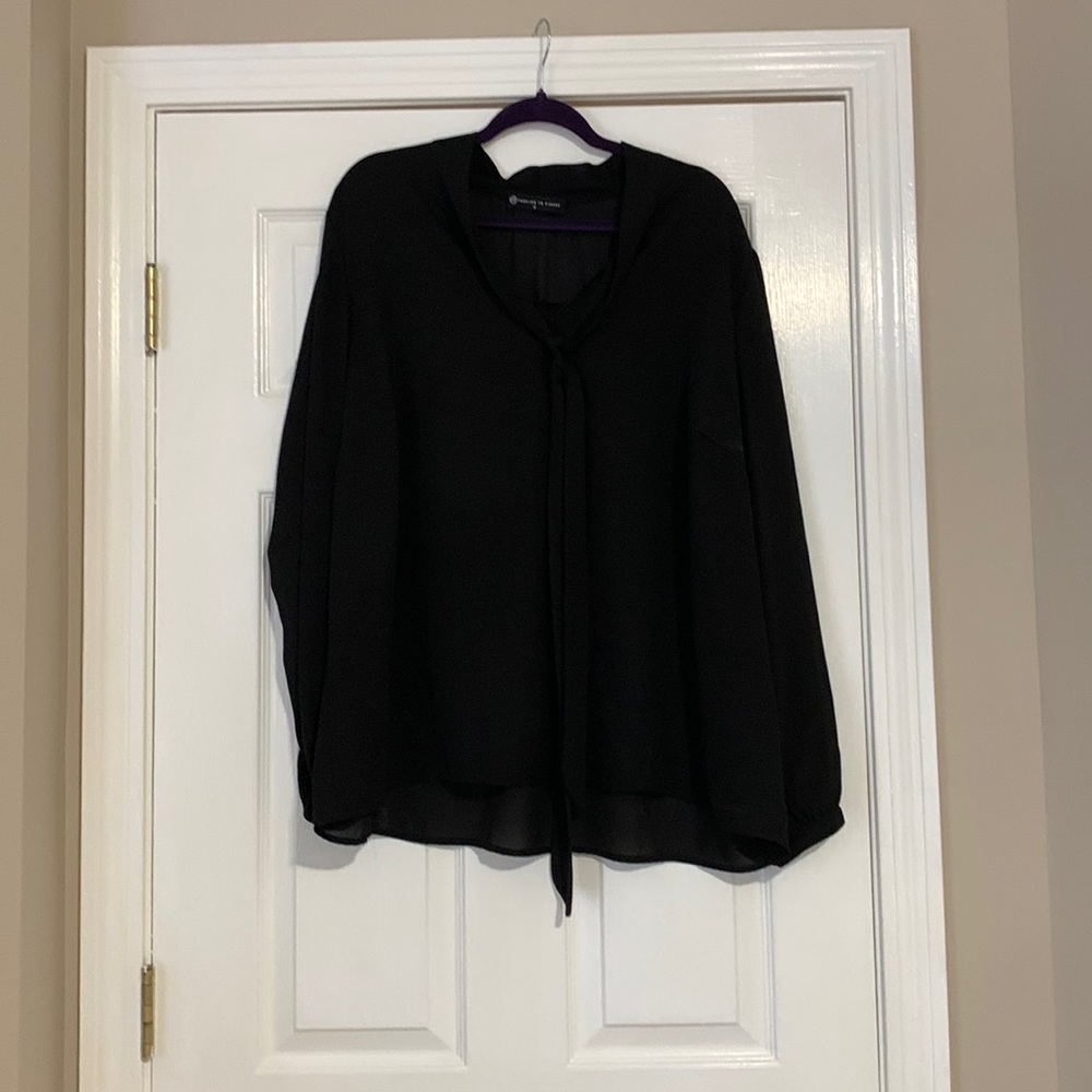 Fashion to Figure Black Blouse